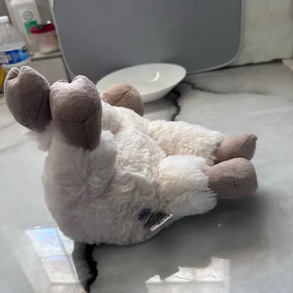 Jellycat Cream and Brown Stuffed Lamb - Picture 5 of 8